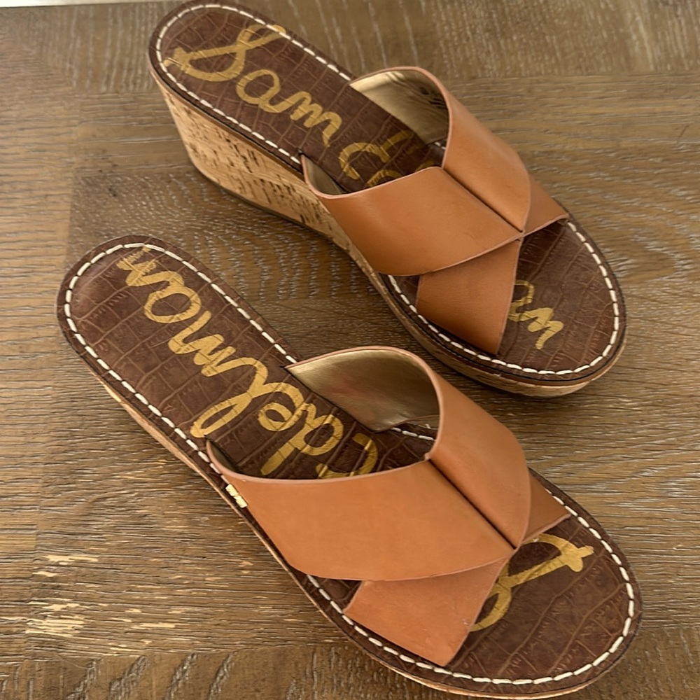 Great condition Sam Edelman Cork Wedges